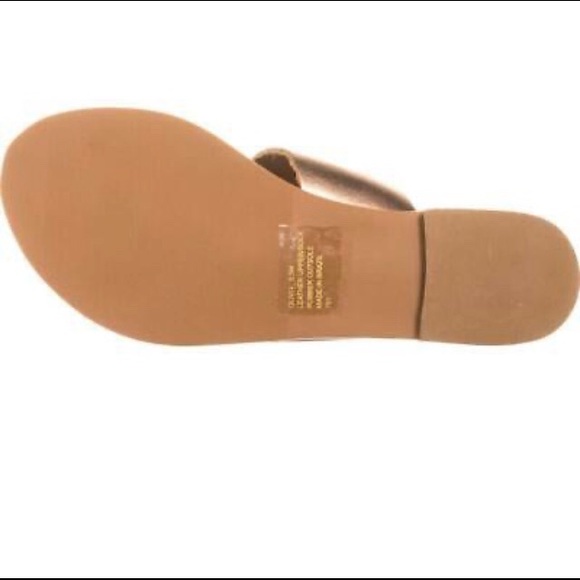 Steve Madden Olivia Rose Gold Thong Sandals NWT - Picture 6 of 8